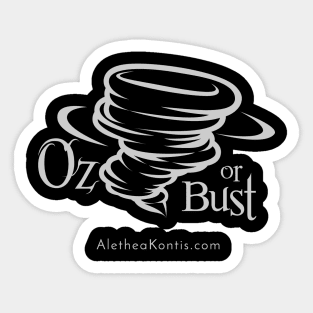 Oz or Bust Twister Sticker